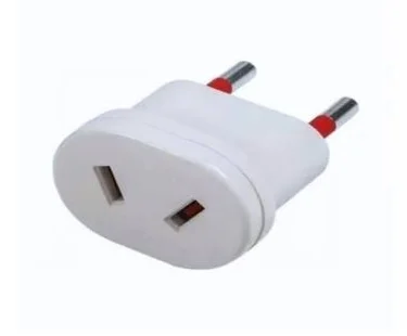 Adaptador Conatel NEMA S/T a Ficha S/T Blanco