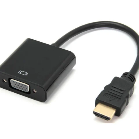 Adaptador HDMI Macho a VGA Hembra con Audio