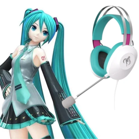 Audífonos Asus TUF Gaming H1 Gen II Sonido Virtual 7.1 Hatsune Miku