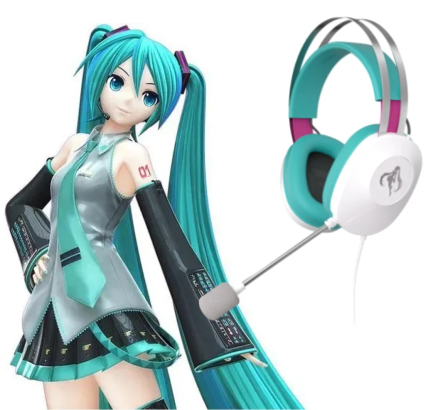 Audífonos Asus TUF Gaming H1 Gen II Sonido Virtual 7.1 Hatsune Miku