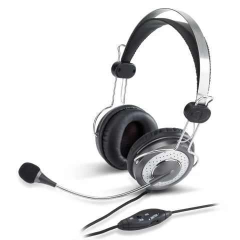 Audífonos Genius HS-04SU c/Micrófono y Anulación de Ruido