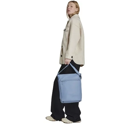 Bolso Gaston Luga Tate Impermeable Celeste