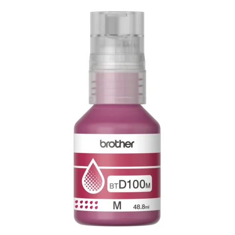 Botella de Tinta Brother BTD100M Magenta