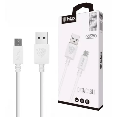 Cable Inkax Micro USB 5A 1M Blanco