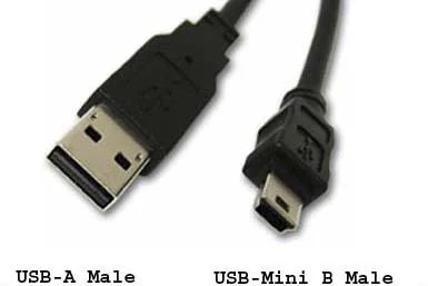 Cable Mini USB 5 Pines 1.5m