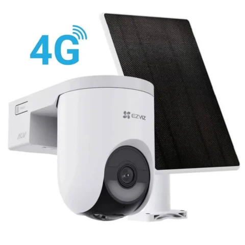 Cámara Ezviz HB8 Lite 4G 4MP 2K+ Solar Panorámica