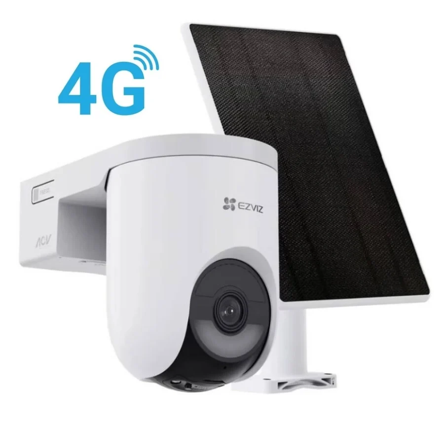 Cámara Ezviz HB8 Lite 4G 4MP 2K+ Solar Panorámica