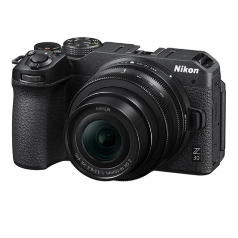 Cámara Mirrorless Nikon Z30 21.5MP 4K con Lente 16-50mm