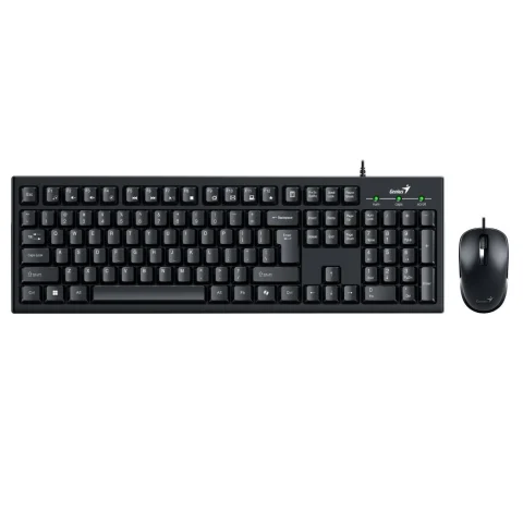 Combo Genius KM-100SE Teclado y Mouse USB Negro