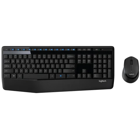 Combo Teclado y Mouse Logitech MK345 Inalámbrico Español