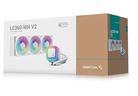 Cooler Líquido DeepCool LE360 V2 RGB 360mm Blanco