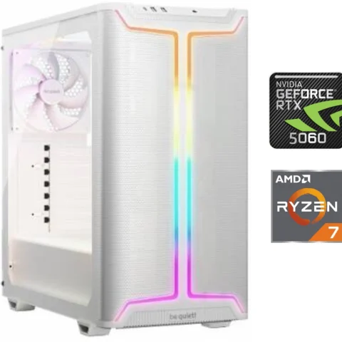 Equipo Gamer Ryzen 7 8700F, 16GB, 1TB, RTX 5060 8GB