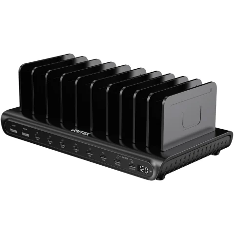 Estación de Carga Unitek uCharge 120W 10 Puertos