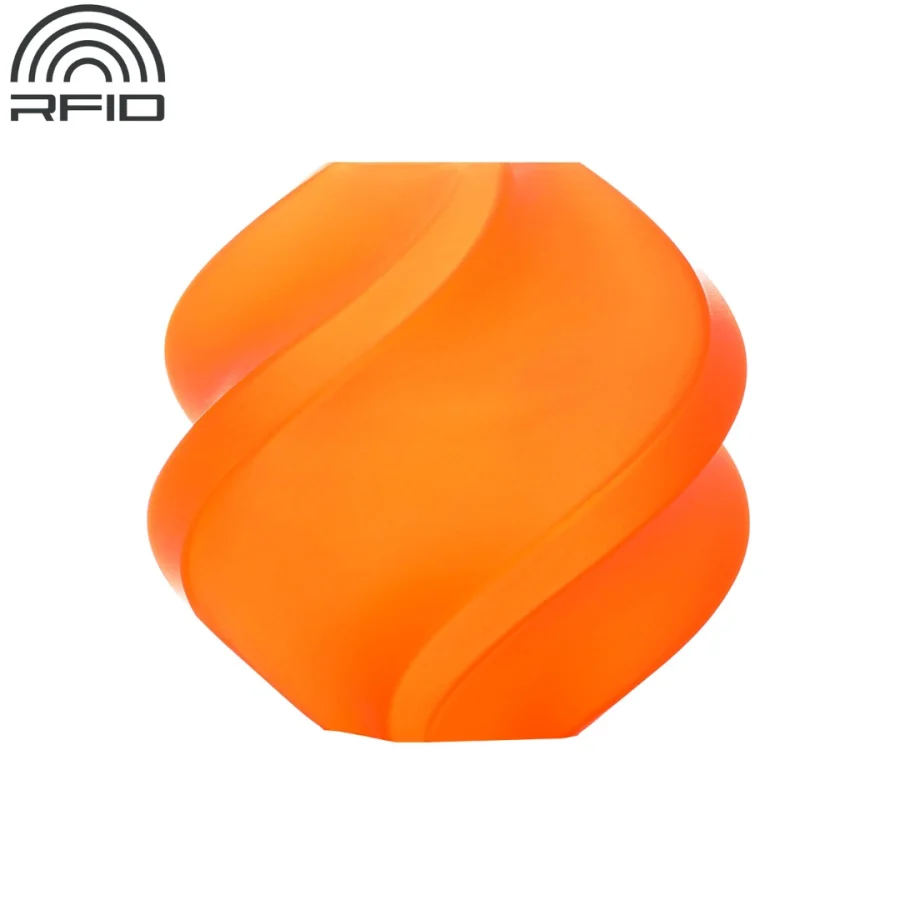 Filamento Bambu Lab PLA Translucent naranja