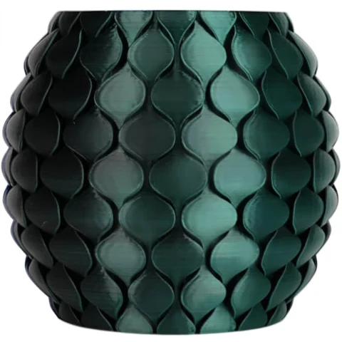 Filamento Sunlu Silk PLA+ Dual Negro Verde