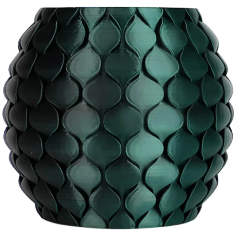 Filamento Sunlu Silk PLA+ Dual Negro Verde