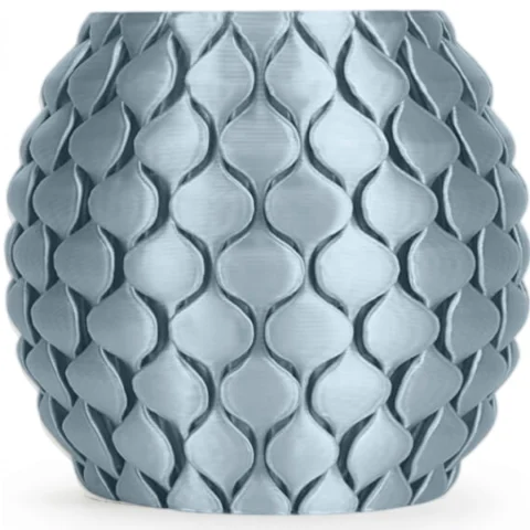 Filamento Sunlu Silk PLA+ gris 1.75mm