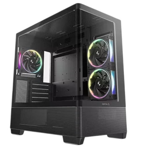 Gabinete DeepCool CG380U 3F cristal curvo