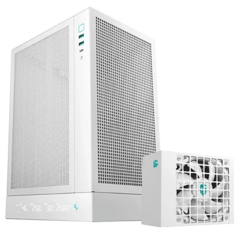 Gabinete DeepCool CH170 + Fuente DeepCool 650W Gold