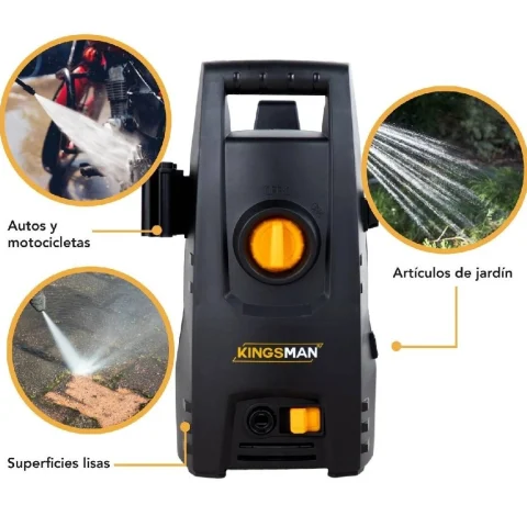 Hidrolavadora Kingsman Portátil 1200W 90 Bar