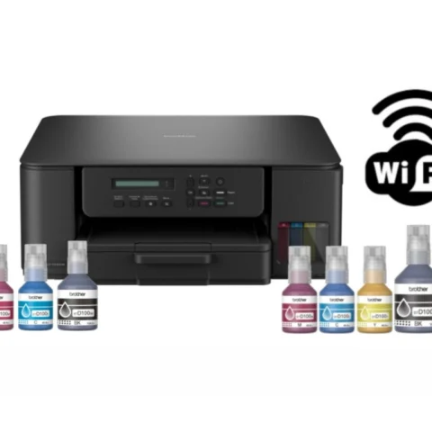 Impresora Multifunción Brother DCP-T530DW Wi-Fi Duplex + 4 Botellas Tinta Extra