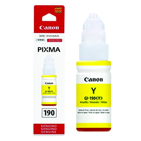 Botella de Tinta Original Canon GL-190 Amarilla