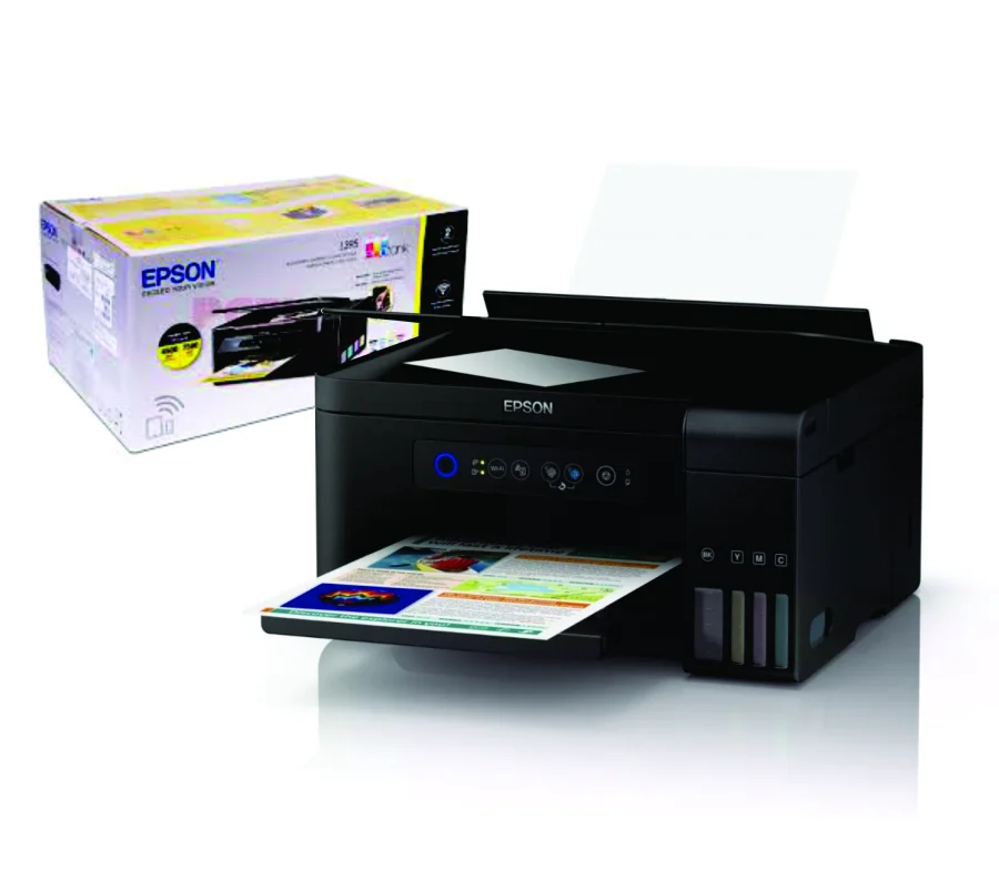 Impresora Multifunción Epson L3210 EcoTank 3 en 1 con Tintas T544 Combo