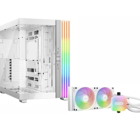 Kit PC be quiet! Light Base 900 DX Blanco y Water Cooler Light Loop 240mm