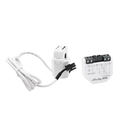 Medidor de Energía Shelly EM Gen3 Monofásico Clip 50A Wi-Fi