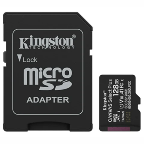 Memoria MicroSD Kingston Canvas Select Plus 128GB Clase 10