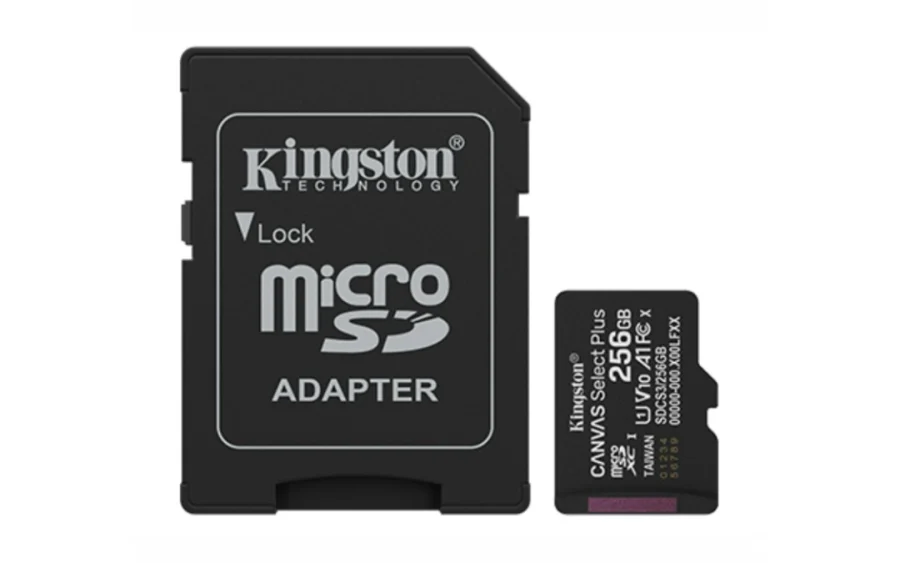 Memoria MicroSD Kingston Canvas Select Plus 256GB Clase 10