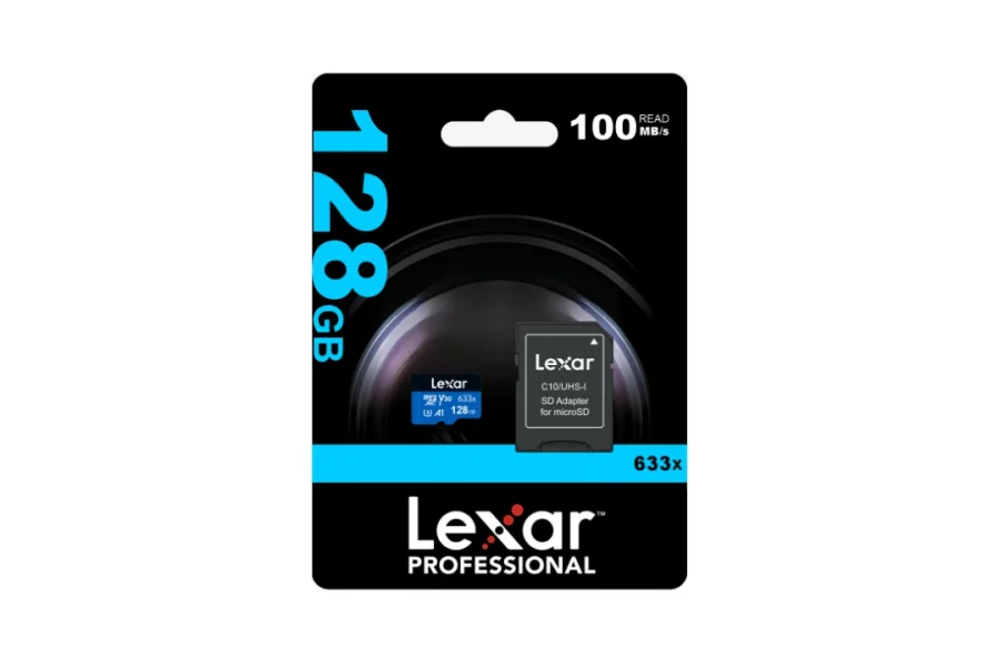 Memoria microSDXC Lexar 128GB 633x UHS-I Blue