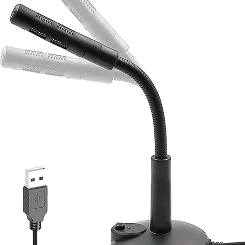 Micrófono Xtreme M-309 USB Flexible Negro