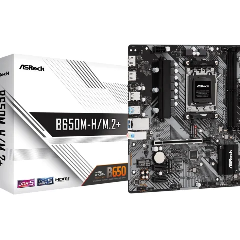 Motherboard Asrock B650M-H/M.2+ AM5 DDR5 Micro ATX