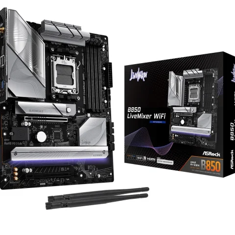 Motherboard Asrock B850 Livemixer AM5 Wi-Fi 7 ATX