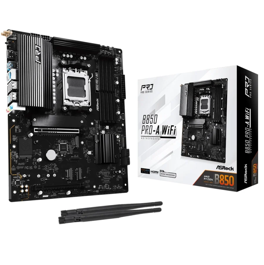 Motherboard Asrock B850 Pro-A AM5 WiFi ATX