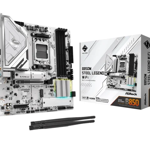 Motherboard Asrock B850M Steel Legend AM5 Wi-Fi 7 Micro ATX