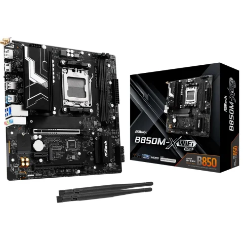 Motherboard Asrock B850M-X R2.0 AM5 Wi-Fi Micro ATX