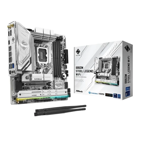 Motherboard Asrock B860M Steel Legend LGA 1851 WiFi Micro ATX