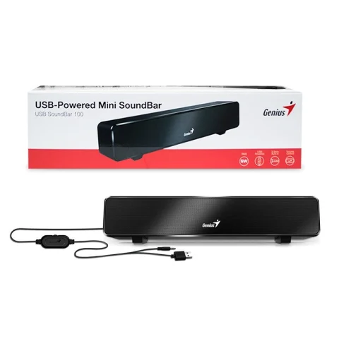 Parlante Genius SoundBar 100 6W USB