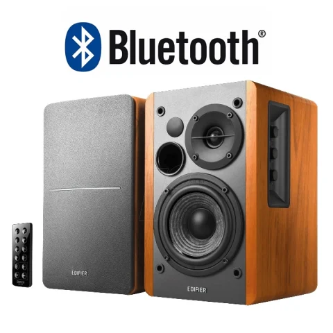 Parlantes Edifier R1280DBs Bluetooth Marrón