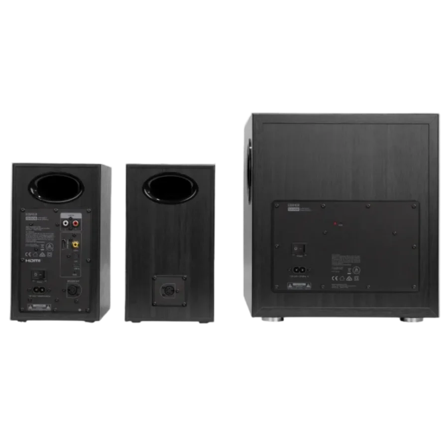 Parlantes Edifier S355DB 2.1 con Subwoofer Negro