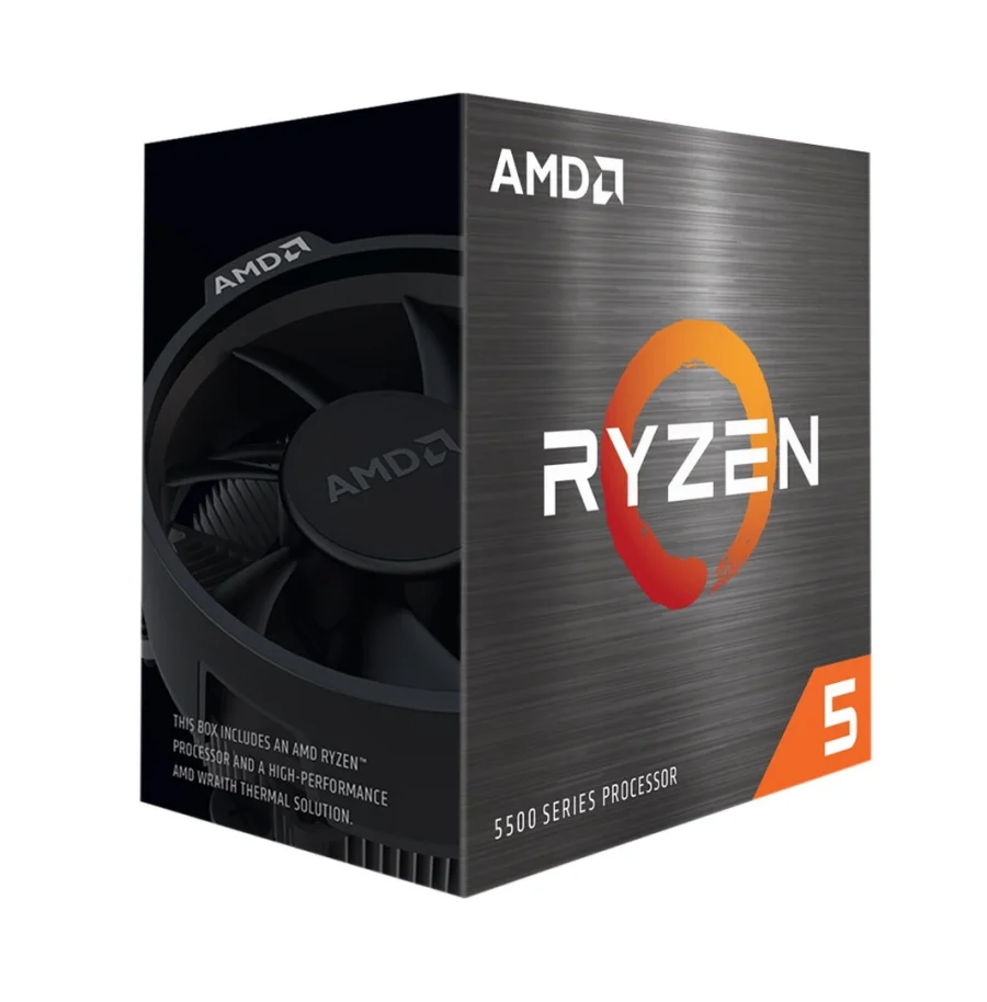Procesador AMD Ryzen 5 5500 Box 3.6 GHz AM4