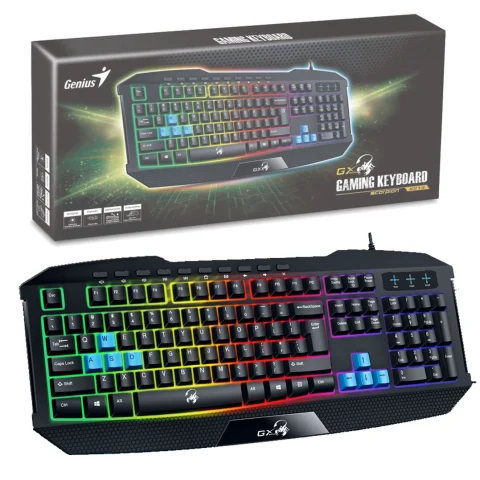 Teclado Genius Scorpion K215 Retroiluminado USB Español