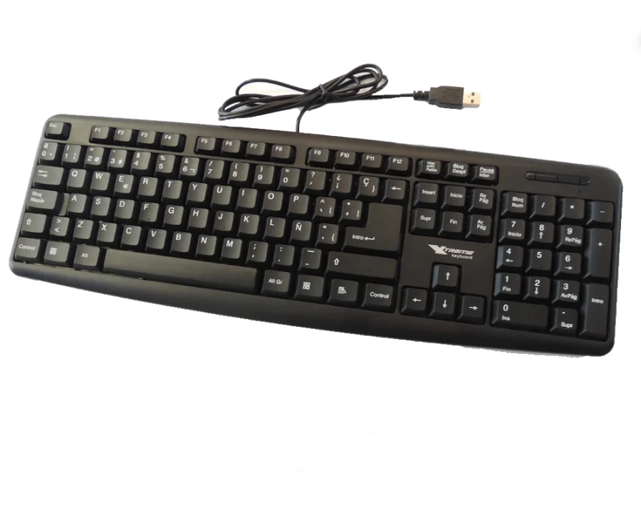 Teclado Xtreme Español USB Negro