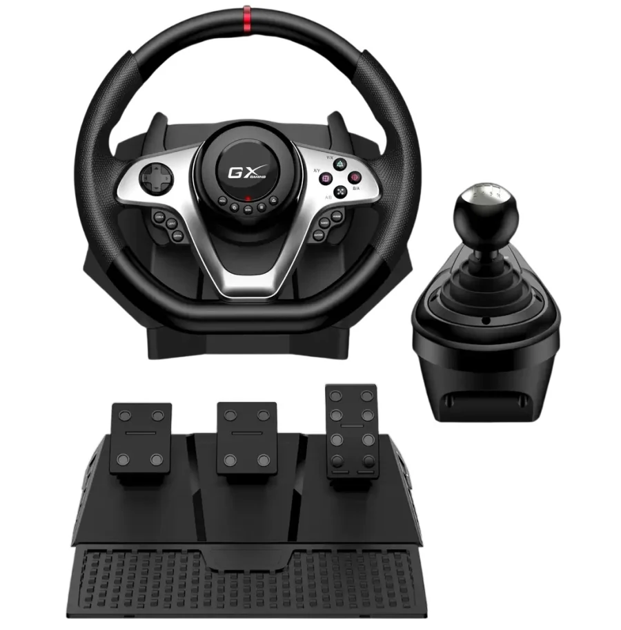 Volante Genius SpeedMaster X1 Vibración Doble Motor